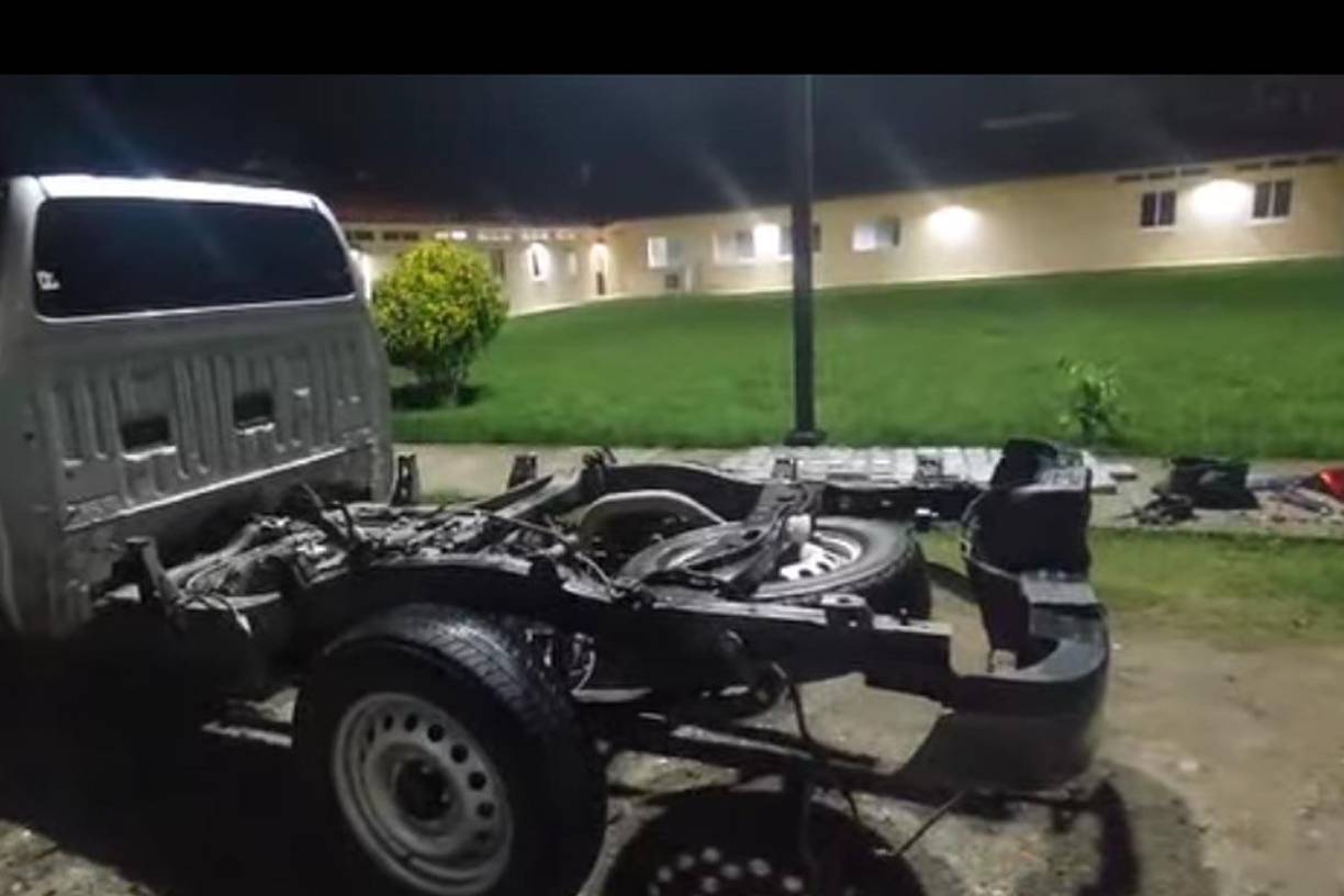 Marcada con “TXL” y “Mobil 1” iba cocaína decomisada en El Progreso