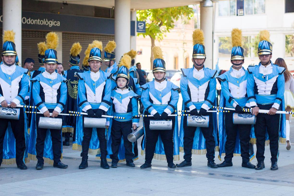Banda del JTR lleva el ritmo catracho a Barcelona