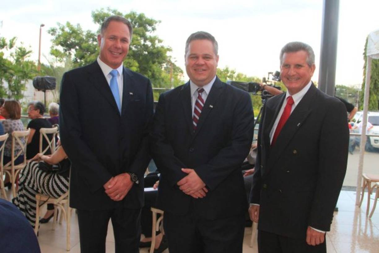 José Arzú, Ricardo Fernández y Ramiro Castillo.