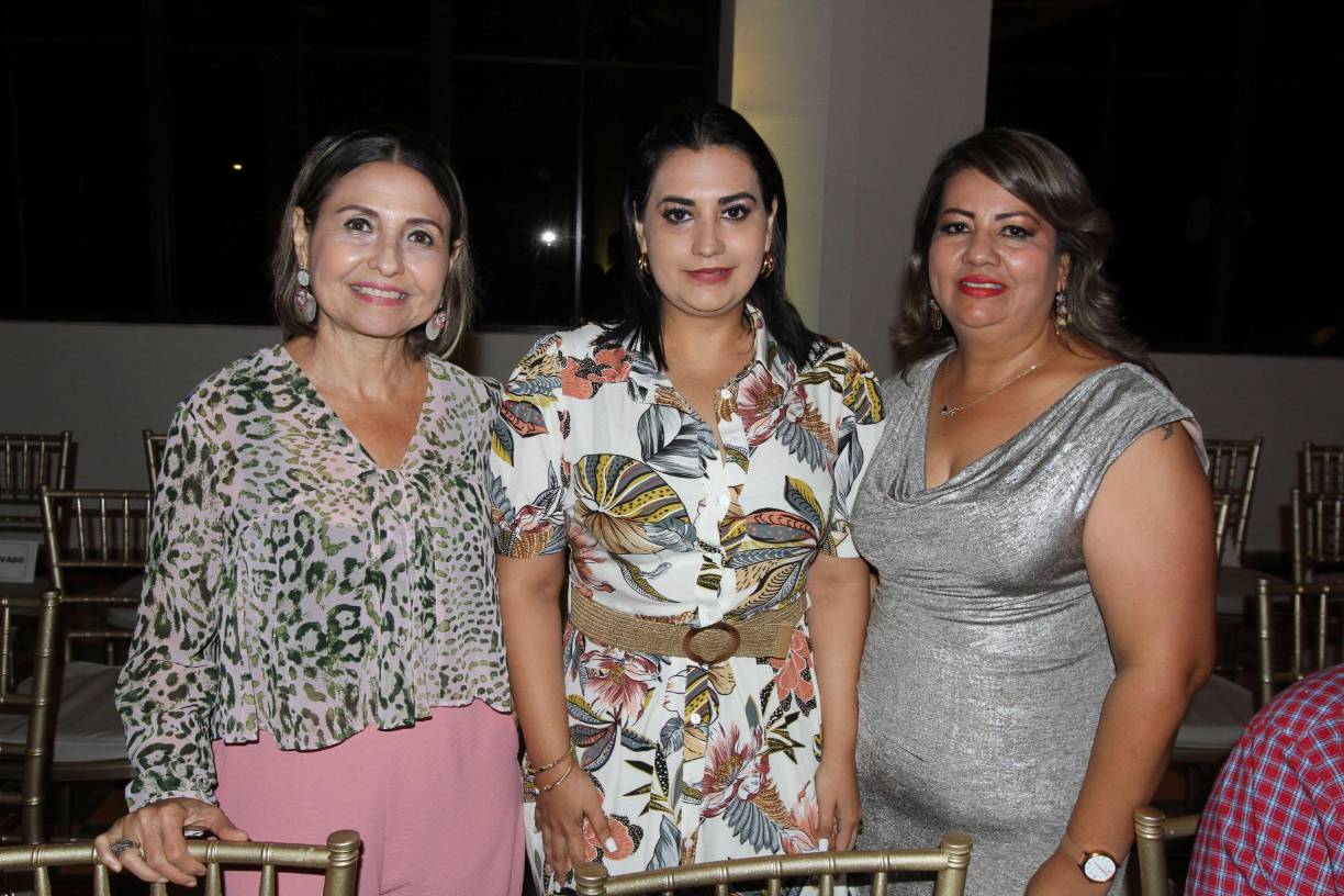 Triny Fúnes, Melissa Discua y Fátima Bobadilla