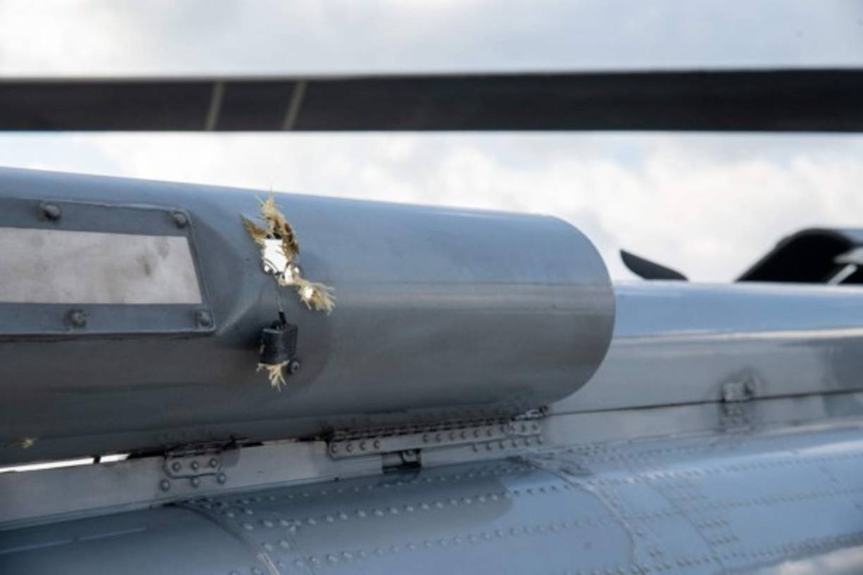 'Tanto el dispositivo aéreo como la capacidad de la aeronave evitaron que ocurriera algo letal. Lo cierto es que es un atentado cobarde donde se ven impactos de bala en la aeronave presidencial', manifestó el presidente en Cúcuta, capital del departamento de Norte de Santander.