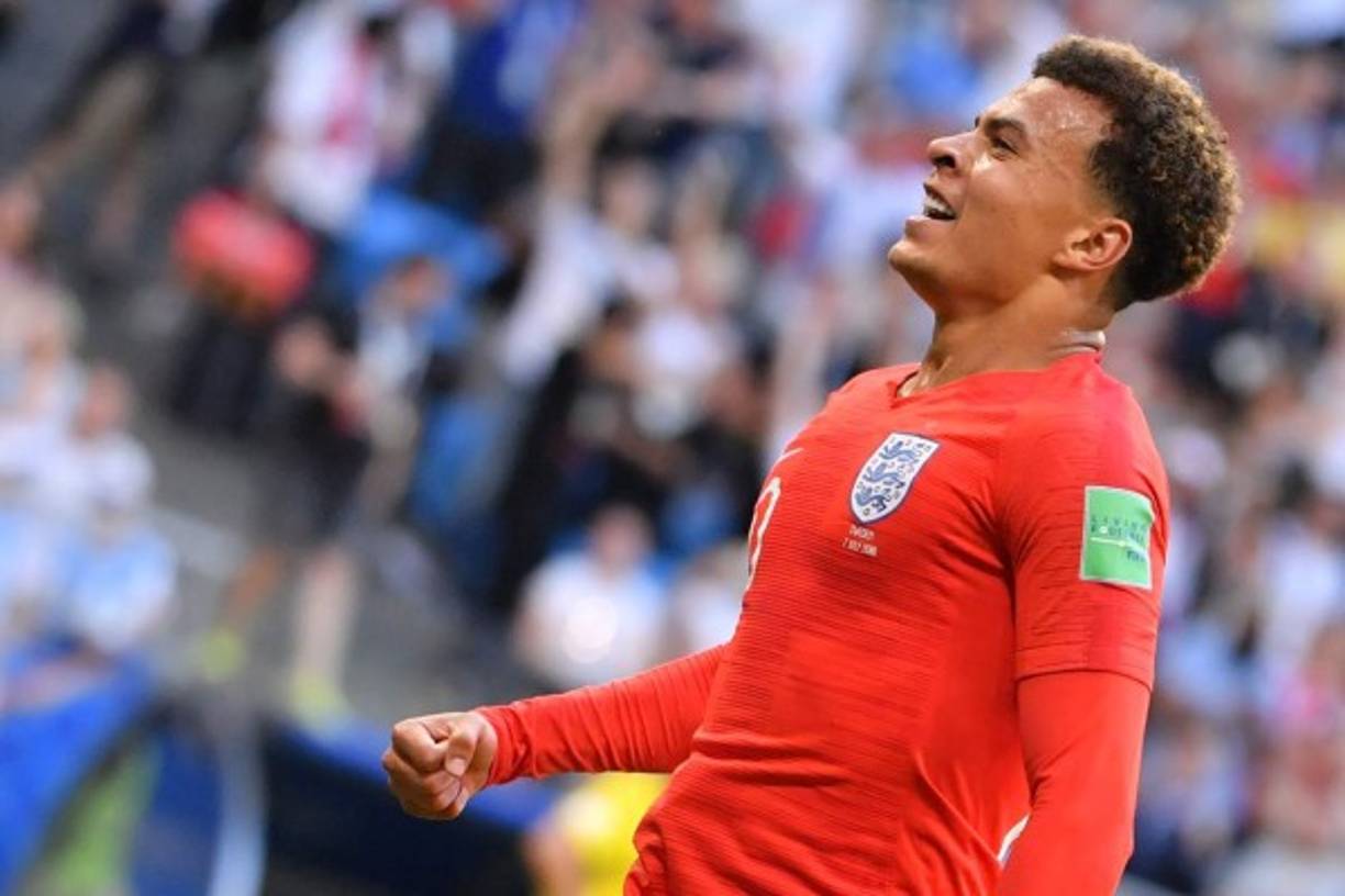 El inglés Dele Alli anotó el gol que liquidó a los suecos.