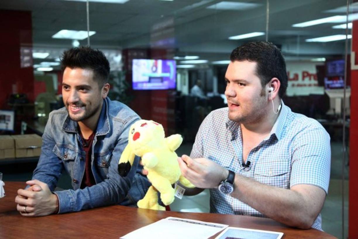 Gabo también visitó diario LA PRENSA para tener un Facebook Live con nuestros seguidores.