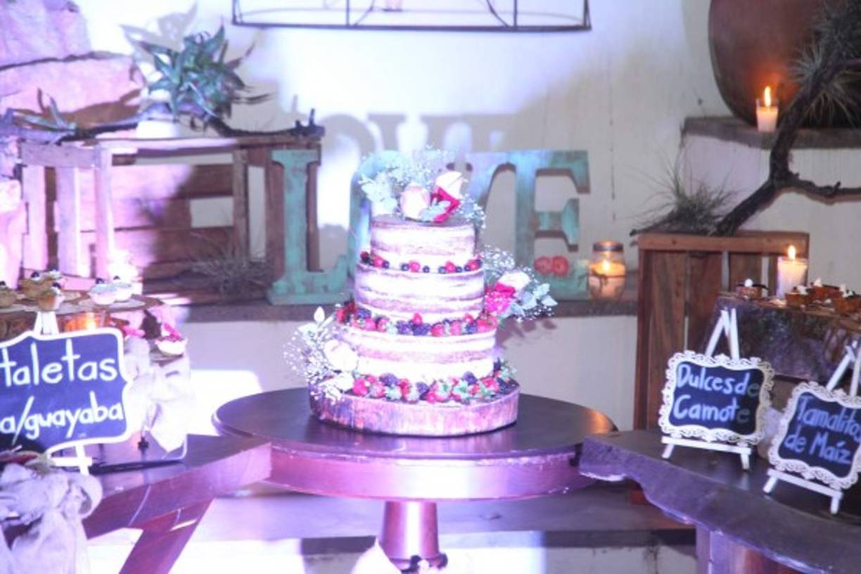 Hermosa torta de pastel.