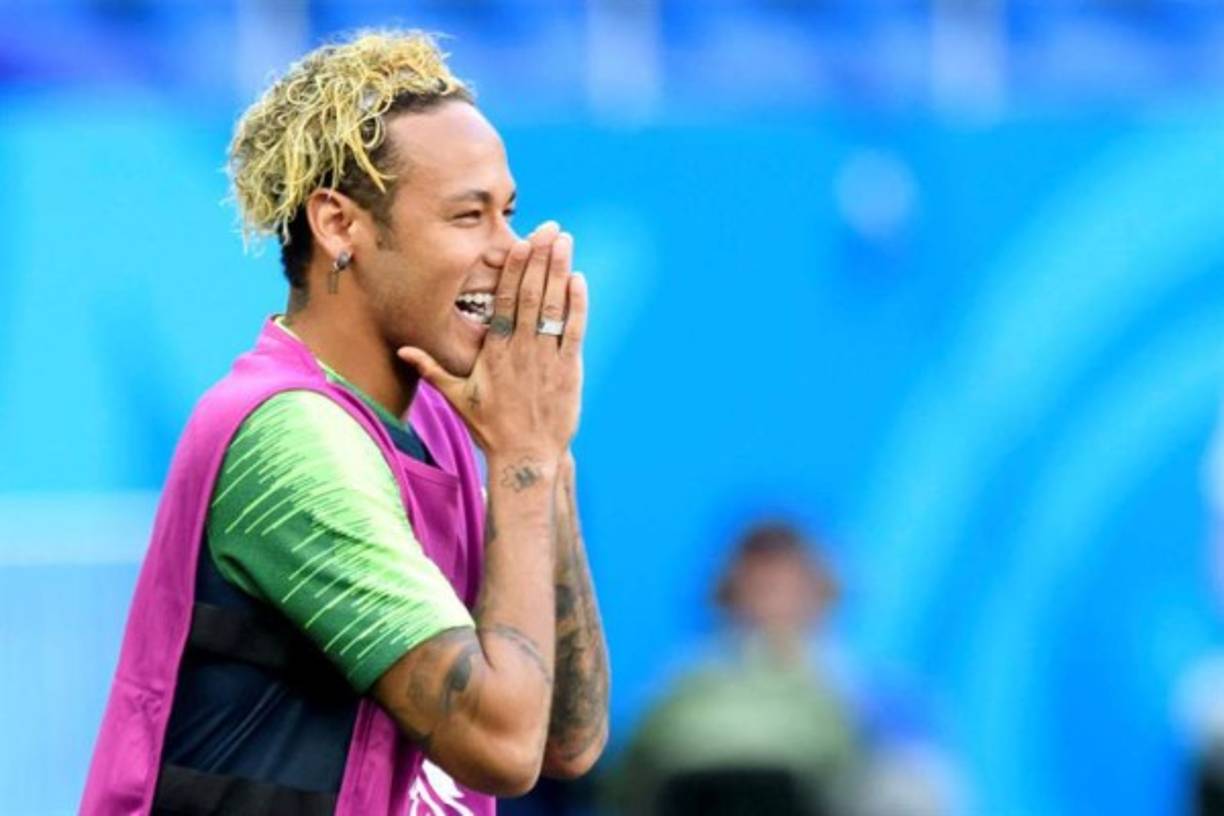 Neymar debuta en el Mundial de Rusia este domingo contra Suiza.