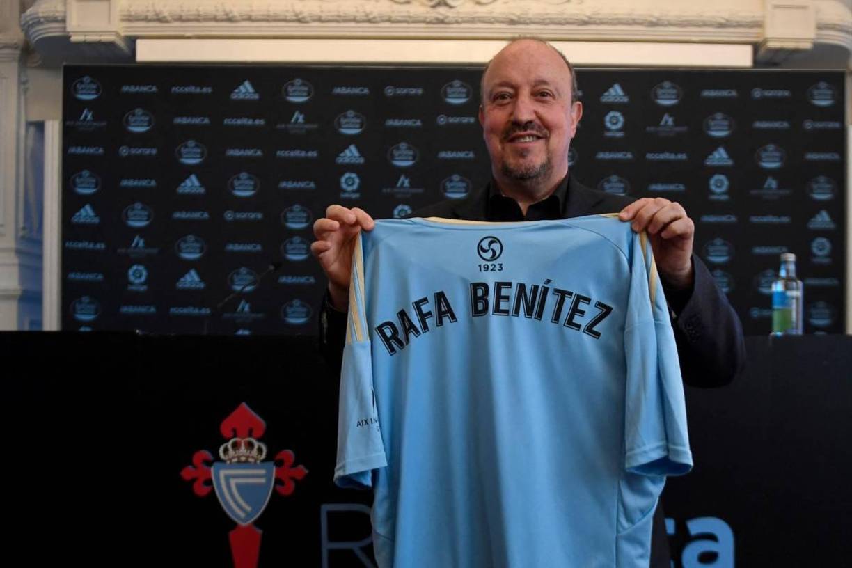 El nuevo entrenador del Celta de Vigo, Rafa Benítez, compareció su primera rueda de prensa y sueña con mantener en la plantilla al internacional sub-21 Gabri Veiga,