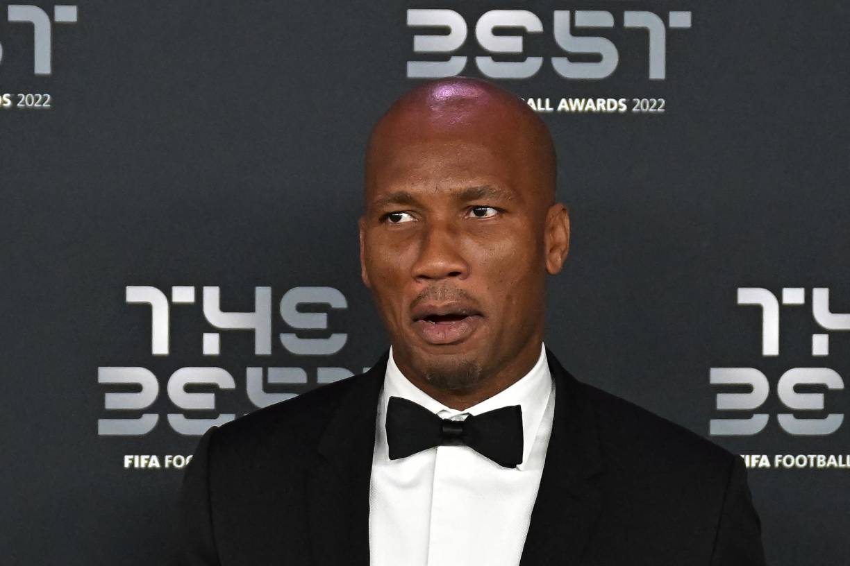 El exfutbolista marfileño Didier Drogba.