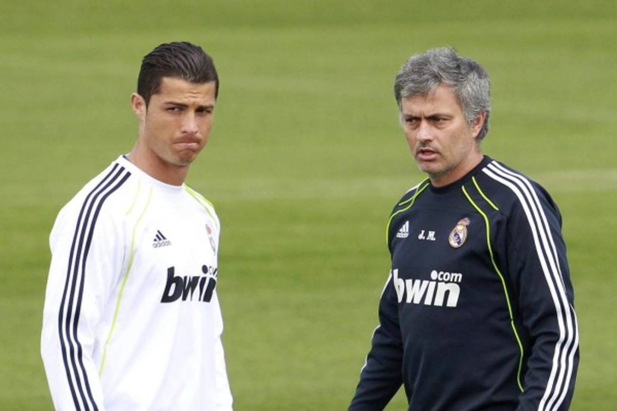 Mourinho al parecer no quiere a CR7 en el Real Madrid.