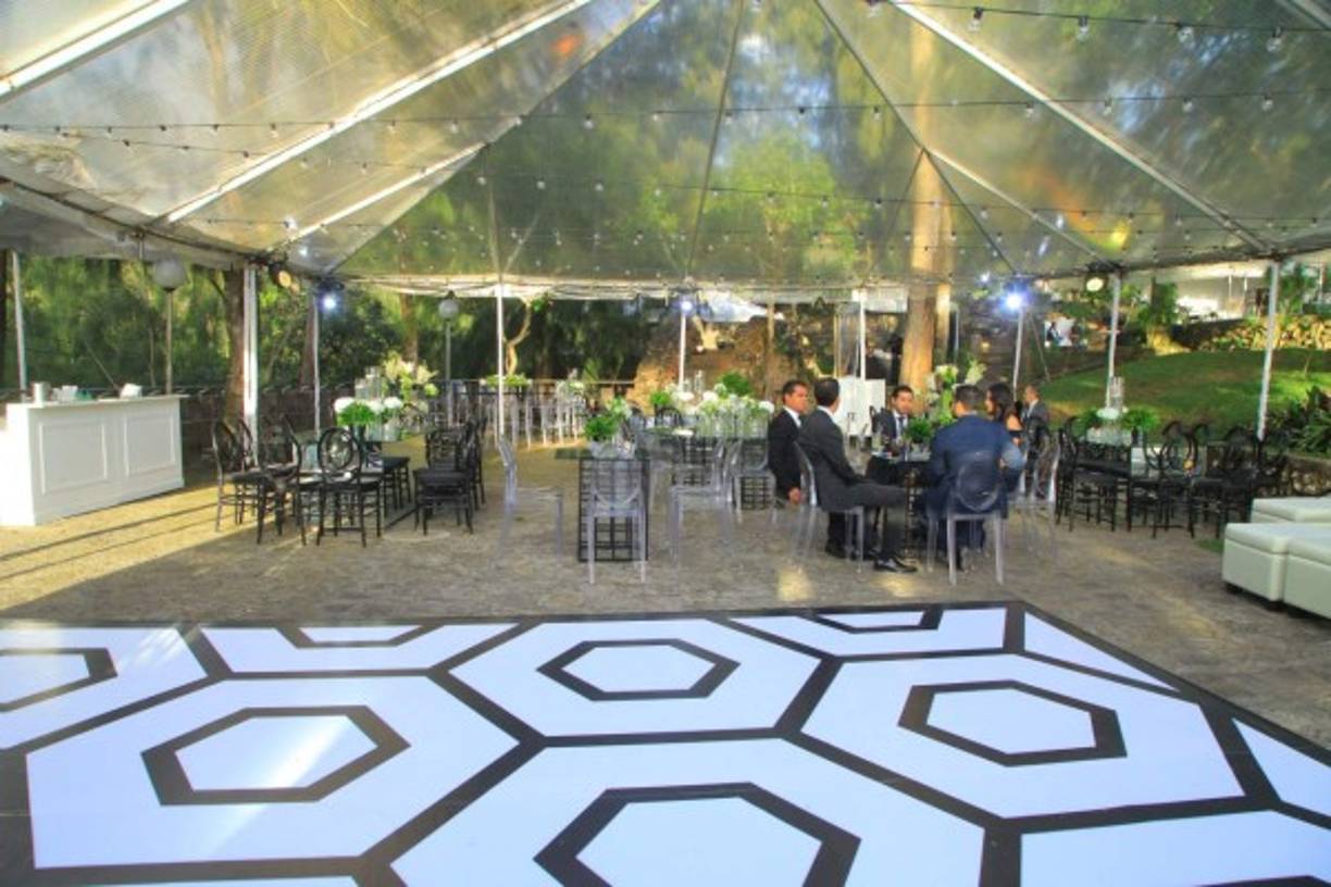 Un ambiente de total frescura para la recepción.