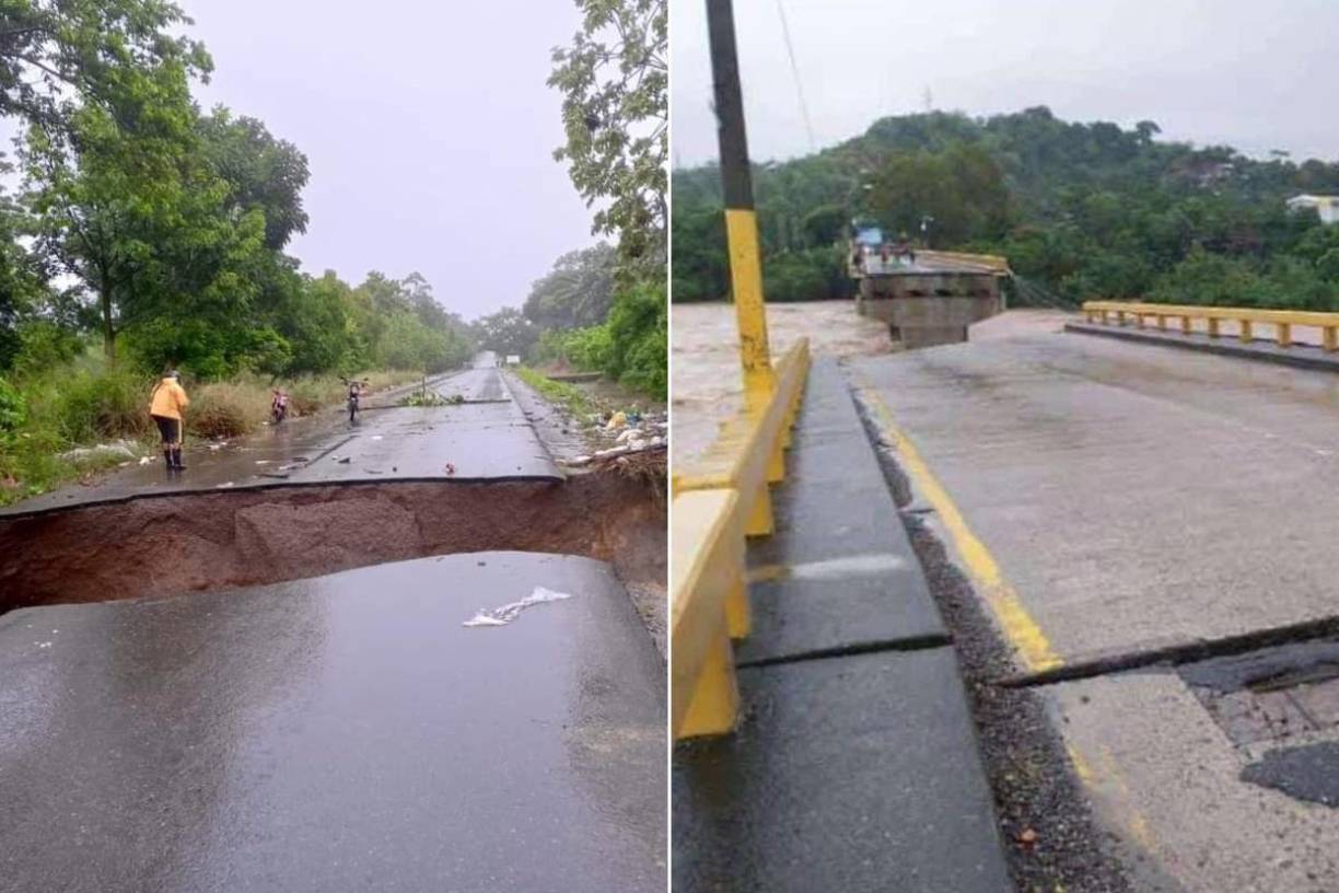 La tormenta tropical Sara tocó tierra la noche del jueves en el noroeste de Honduras y los daños que está dejando a su paso son visibles este viernes 15 de noviembre. 
