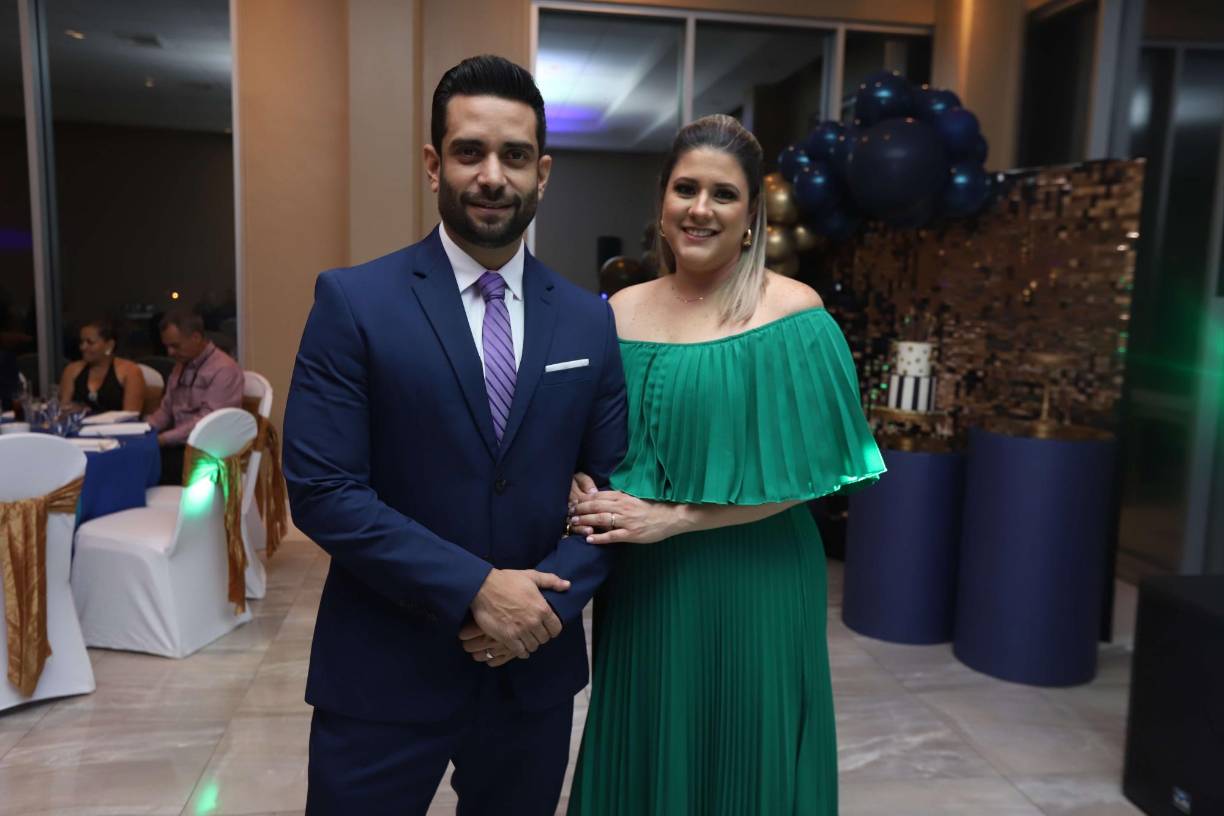 Dennys Andino y Alice Pineda