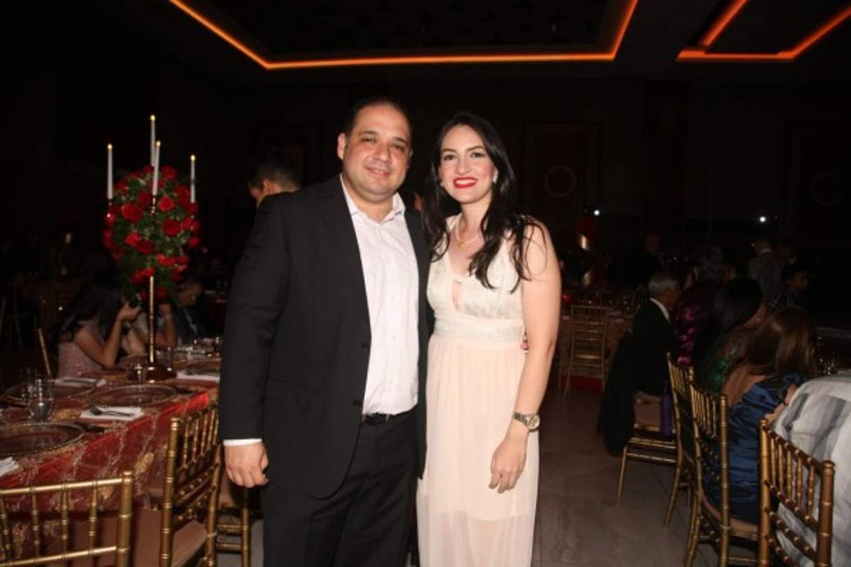 Gustavo Lanzas y Mirna Falck.