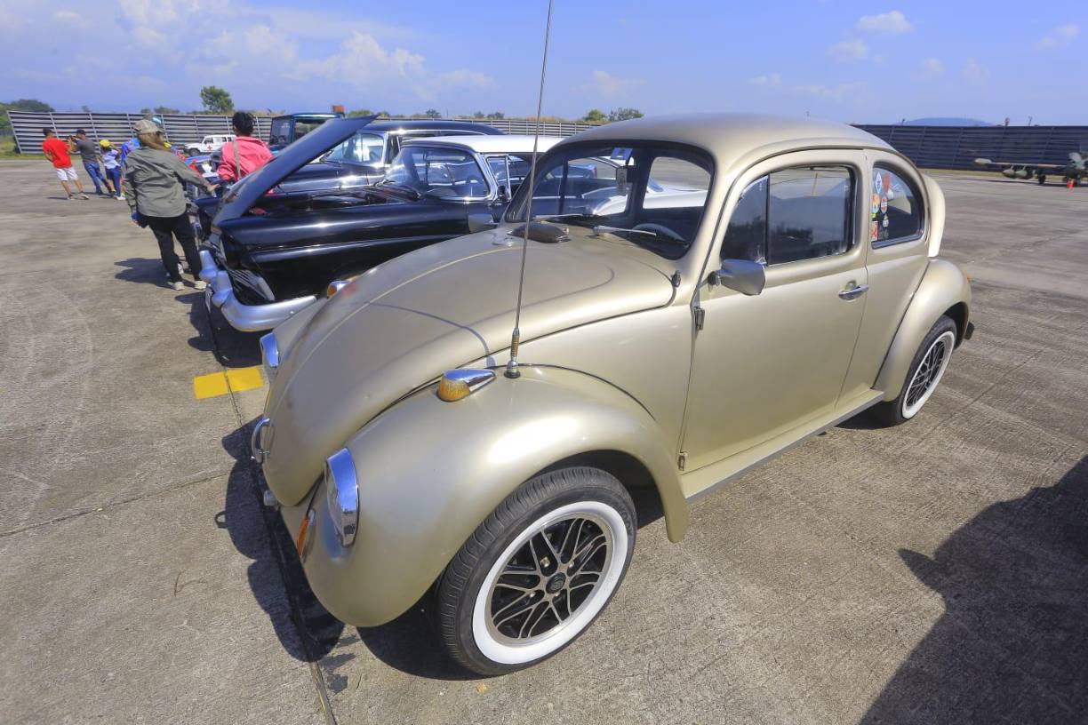El clásico Volkswagen también fue expuesto.