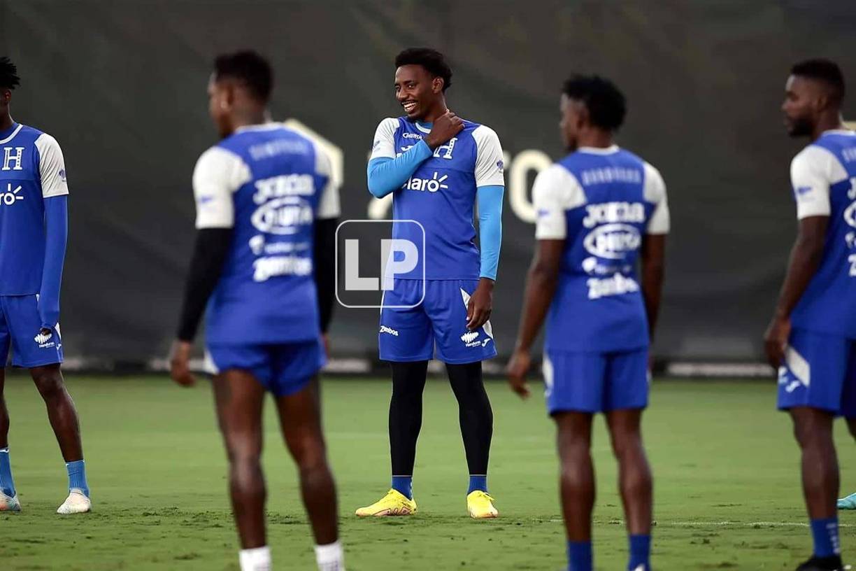 Las linduras presentes y el buen ánimo: Selección de Honduras quedó lista para jugar contra Argentina