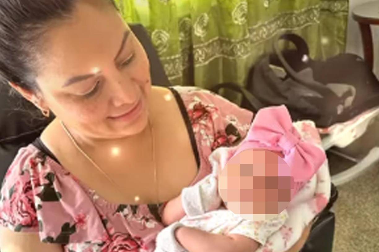 Ella era madre de una niña de cuatro meses y de un niño de dos años.