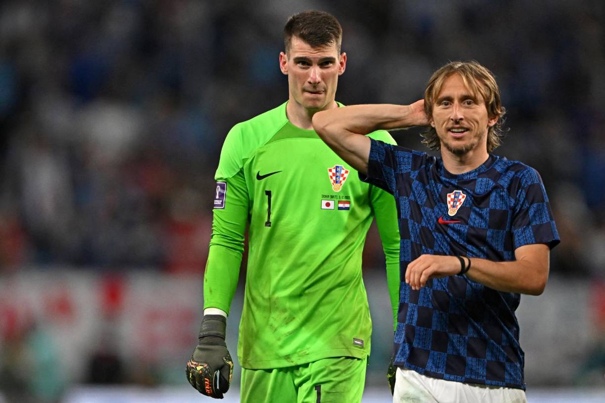 Al igual que Modric que salió desde la banca a celebrar, ya que fue sustituido en el tiempo extra del encuentro.