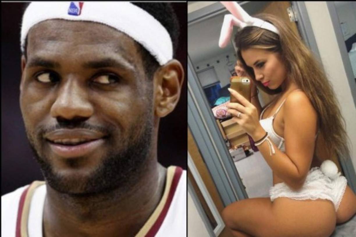 Y ha sido el basquetbolista Lebron James el que ha caído en los encantos de la guapa joven.