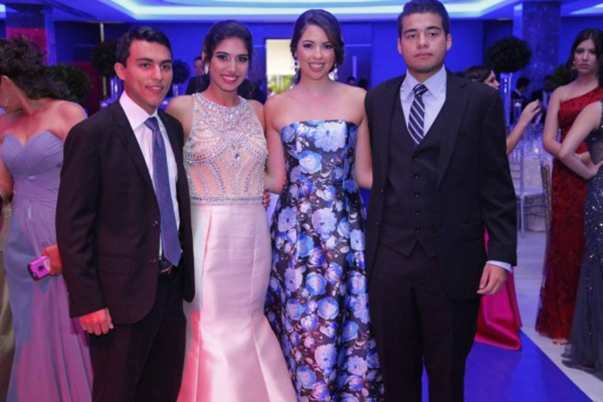 Sady Andonie, Skandra Craniotis, Ana Elvir y René Robleda.