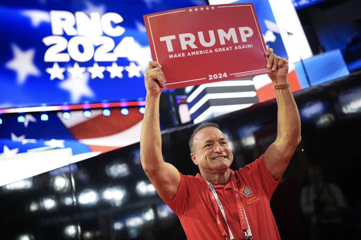 Una convención blindada para que Trump elija a su vicepresidente y sea nominado oficialmente