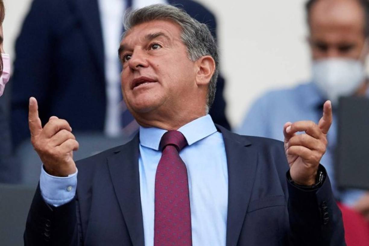 Joan Laporta llegó a presenciar en directo el partido del Barcelona ante la Real Sociedad.