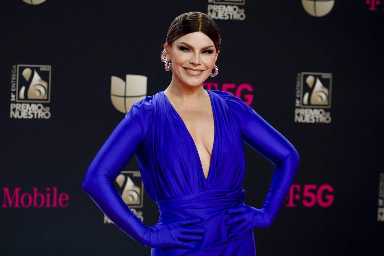 La cantante boricua Olga Tañon. 