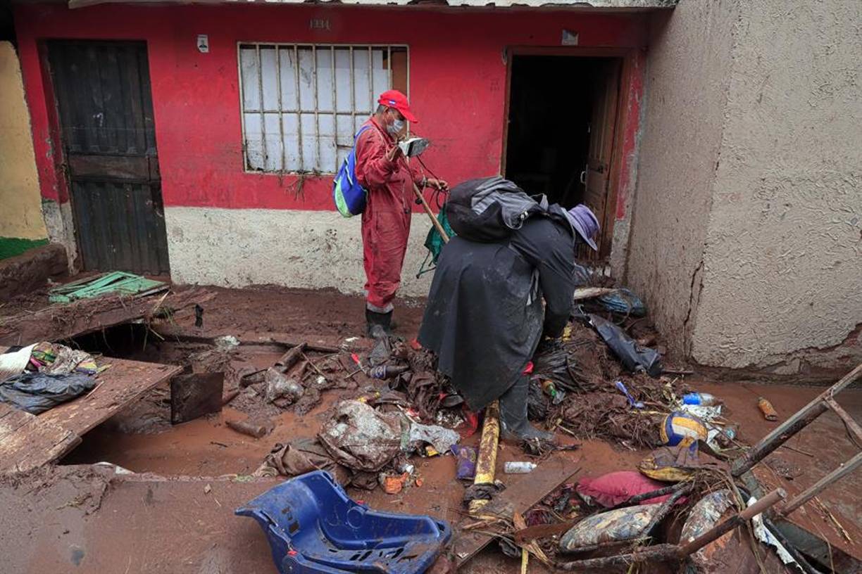 ¡Estragos en Tegucigalpa! Así amaneció hoy la capital hondureña tras intensas lluvias
