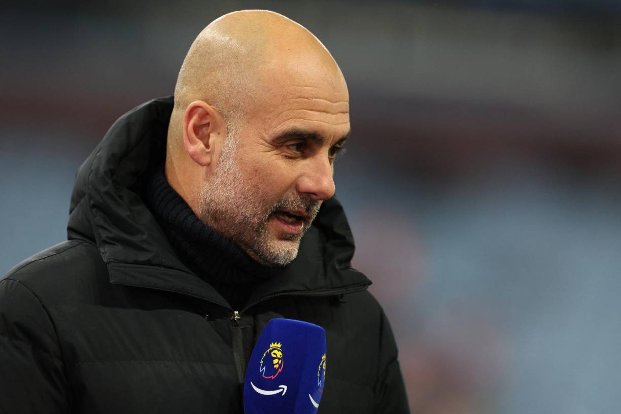 Pep Guardiola, técnico del Manchester City, bromeó sobre otro posible triplete (Liga, Copa y Liga de Campeones) esta temporada y dijo que, si lo consiguiera, se retiraría.