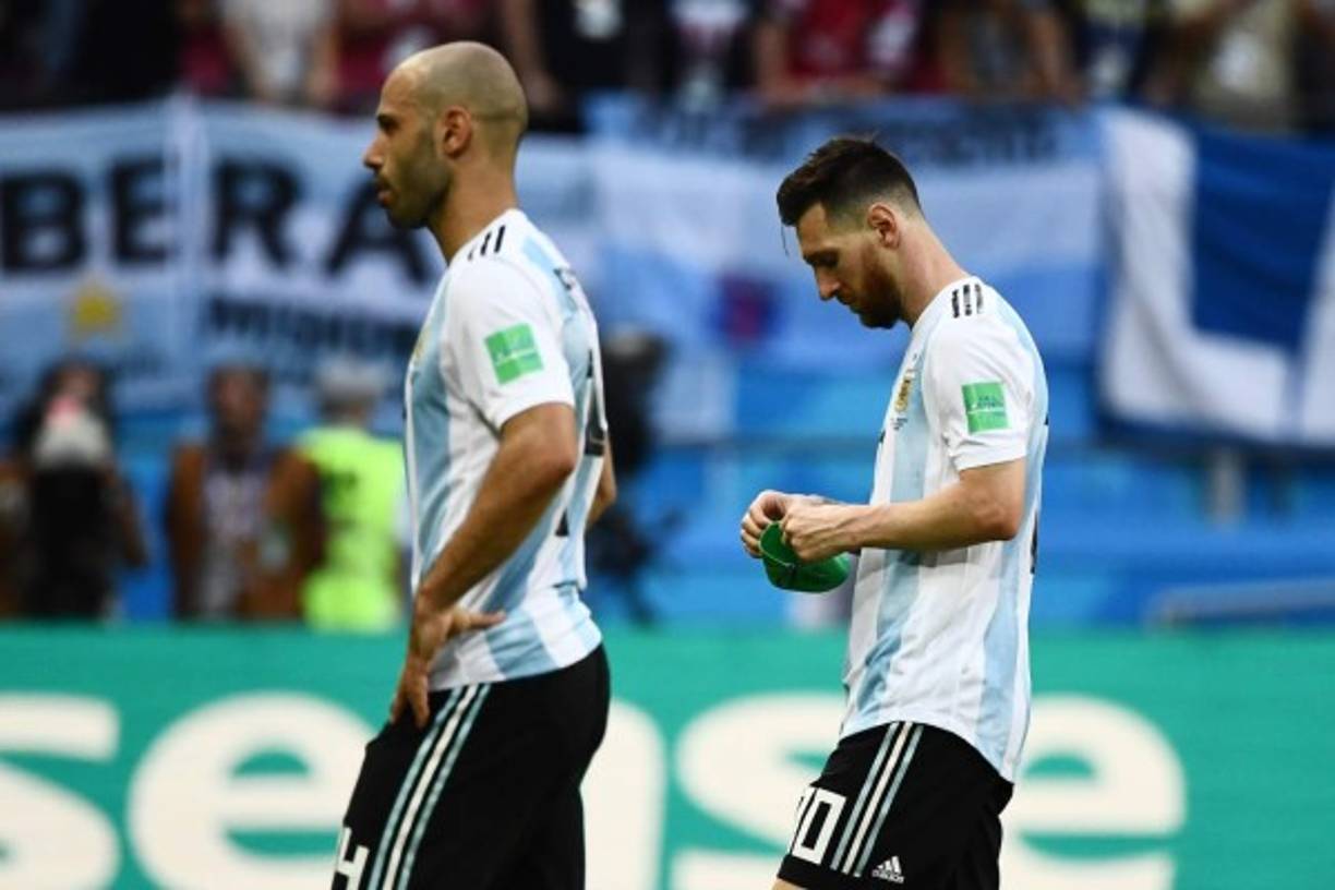 Al dios fútbol poco le importó los diez balones de oro que suman entre ambos, y tanto Argentina como Portugal mastican dos amargas derrotas ... quizás en su último Mundial en plena forma.