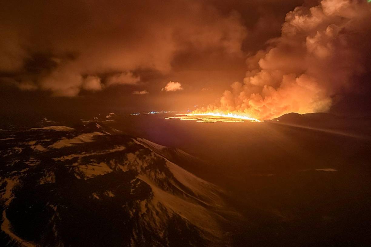 Los cerca de 4.000 habitantes de Grindavik habían sido evacuados por la erupción volcánica del 11 de noviembre y solo pudieron volver a sus casas el 19 de febrero.