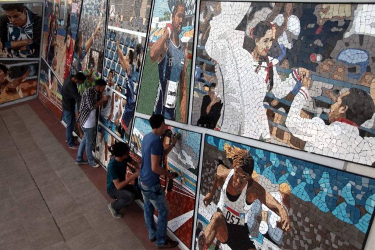 Este es el mural deportivo más grande de Centroamérica.