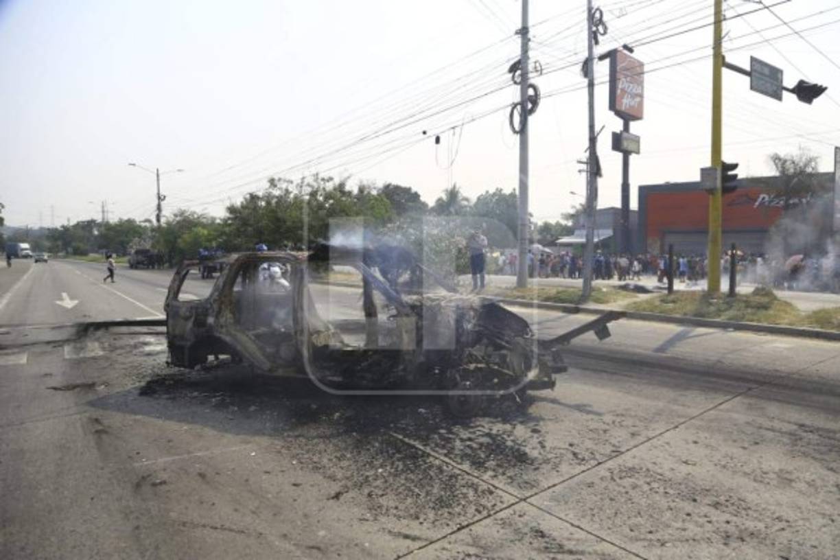 Sin embargo, los pobladores sostuvieron que se trataba de una protesta pacífica.