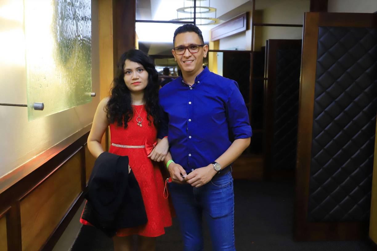 Sarahí Zelaya y Roger Rodas