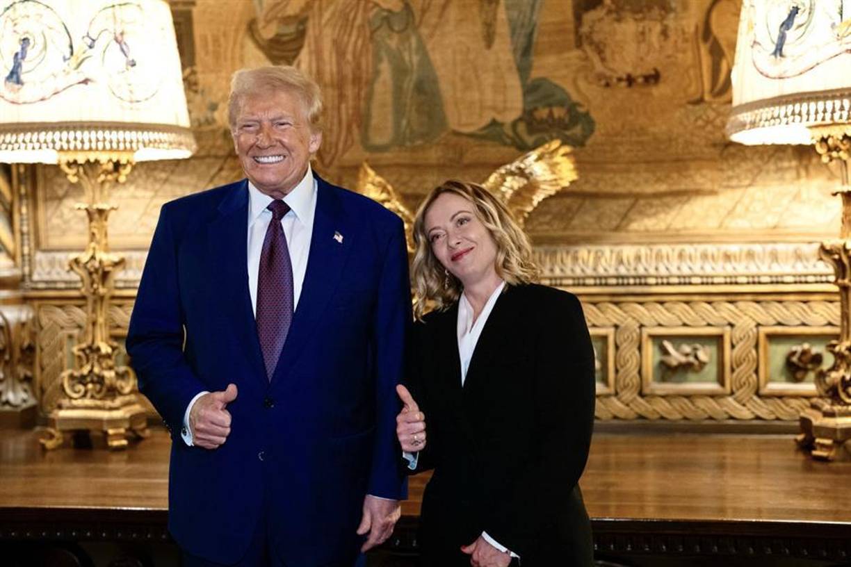 Se espera también la asistencia de la primera ministra italiana, Georgia Meloni, quien viajó a Florida la semana pasada para reunirse con Trump.