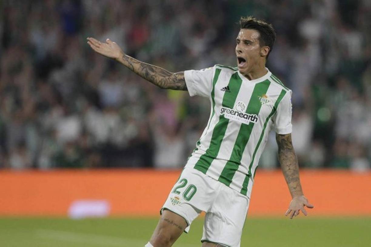 El centrocampista Cristian Tello (Betis, España).