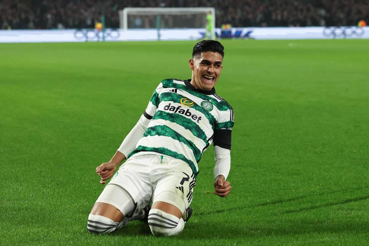 Y no sólo eso. Luis Palma marcó su primer gol en la Champions League y fue contra el Atlético de Madrid en el mítico Celtic Park, estadio del equipo escocés.