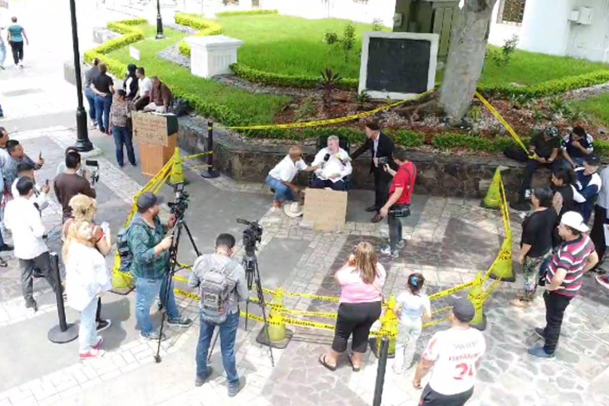 Roberto Contreras pidió al ministro de Finanzas, Marlos Ochoa, realizar el desembolso de los 240 millones de lempiras que le deben a la municipalidad.