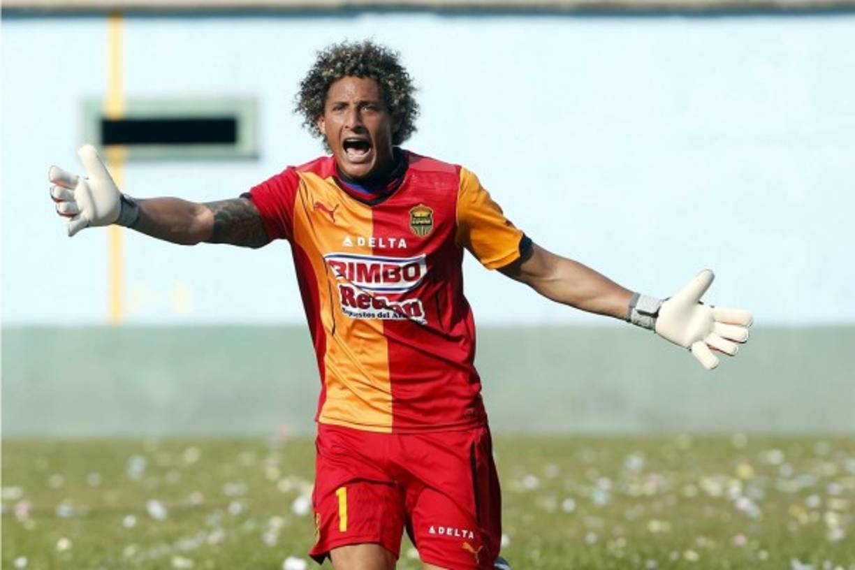 Kevin Hernández, arquero del Real España.