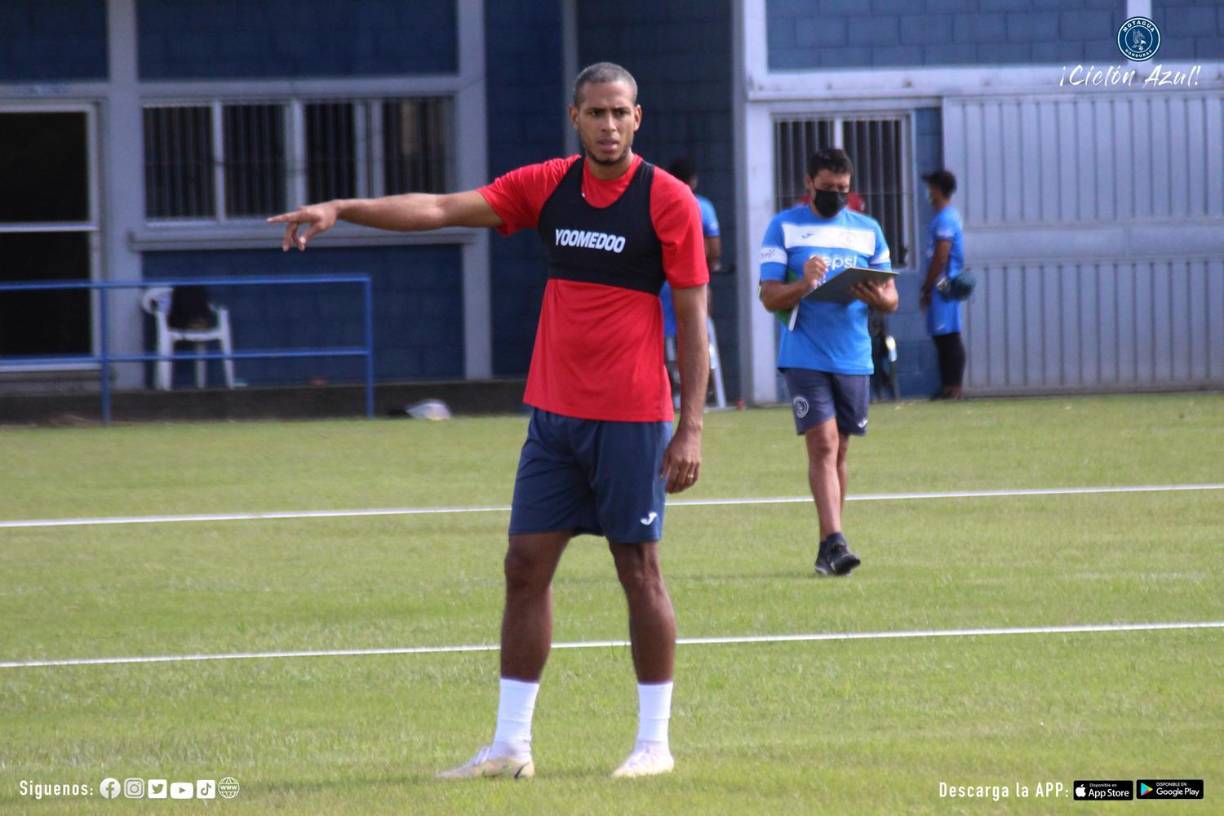 El delantero Eddie Hernández se sumó a los trabajos de pretemporada del Motagua.