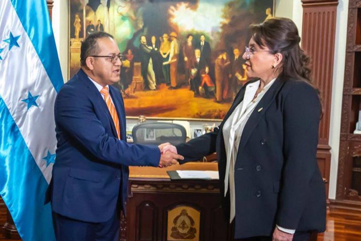 Gustavo Sánvchez fue recientemente nombrado ministro de seguridad de Honduras en sustitución de Ramón Sabillón.