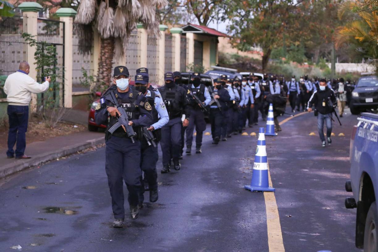 Fotos inéditas de la captura de Juan Orlando Hernández