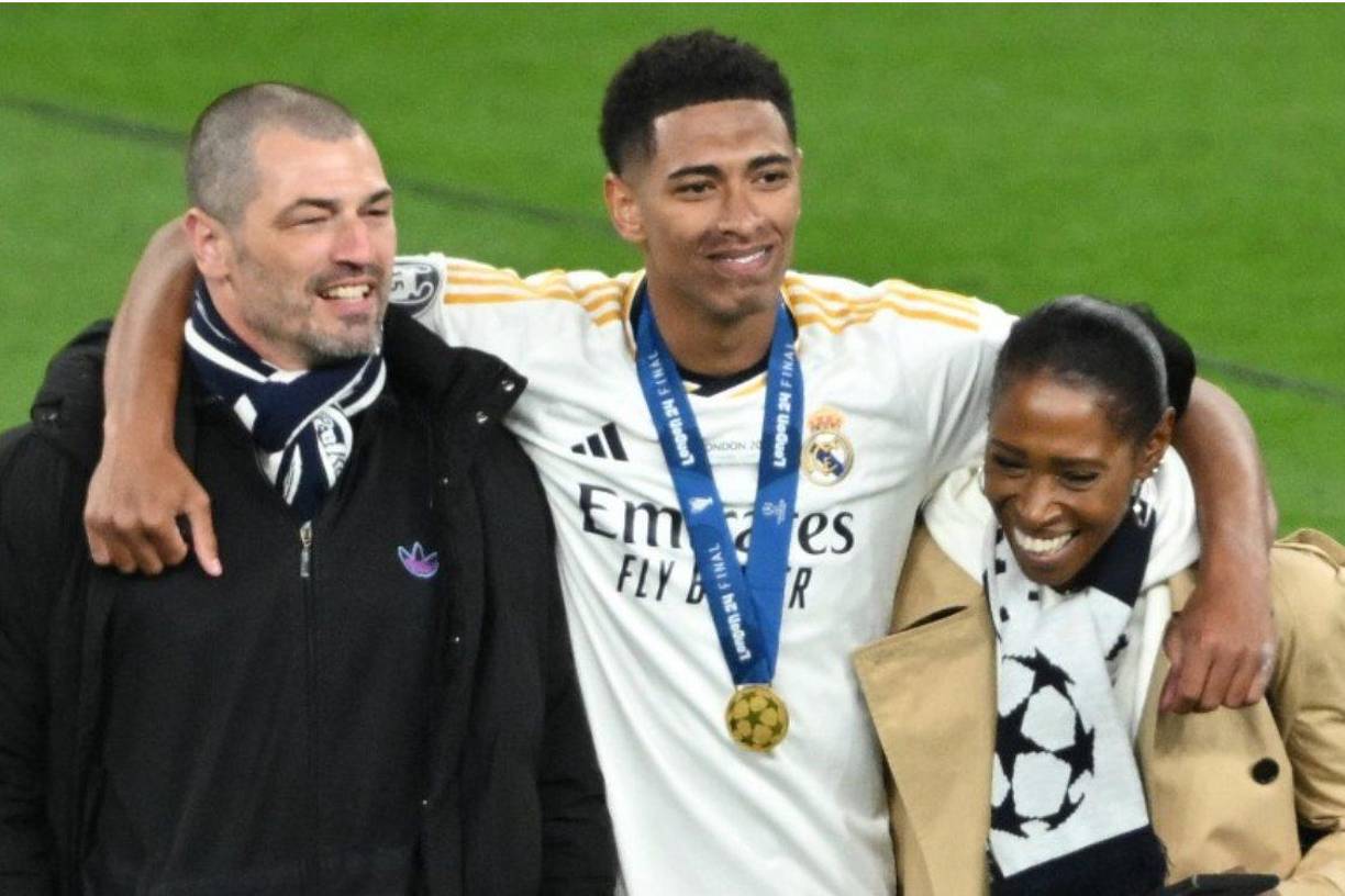 Jude Bellingham sorprendió en los festejos a su madre.