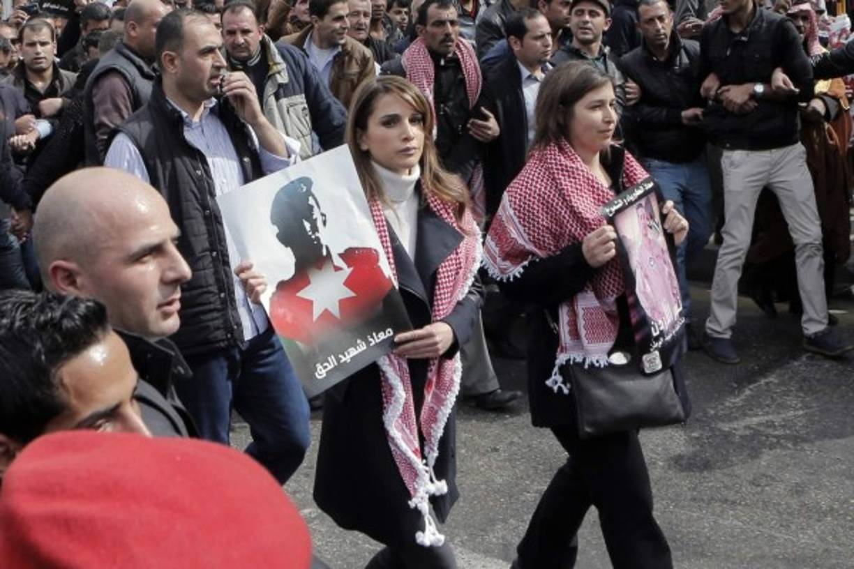 La reina Rania había lanzado en noviembre un llamado al mundo árabe para que los países de esta órbita no dejen el campo libre a los yihadistas.