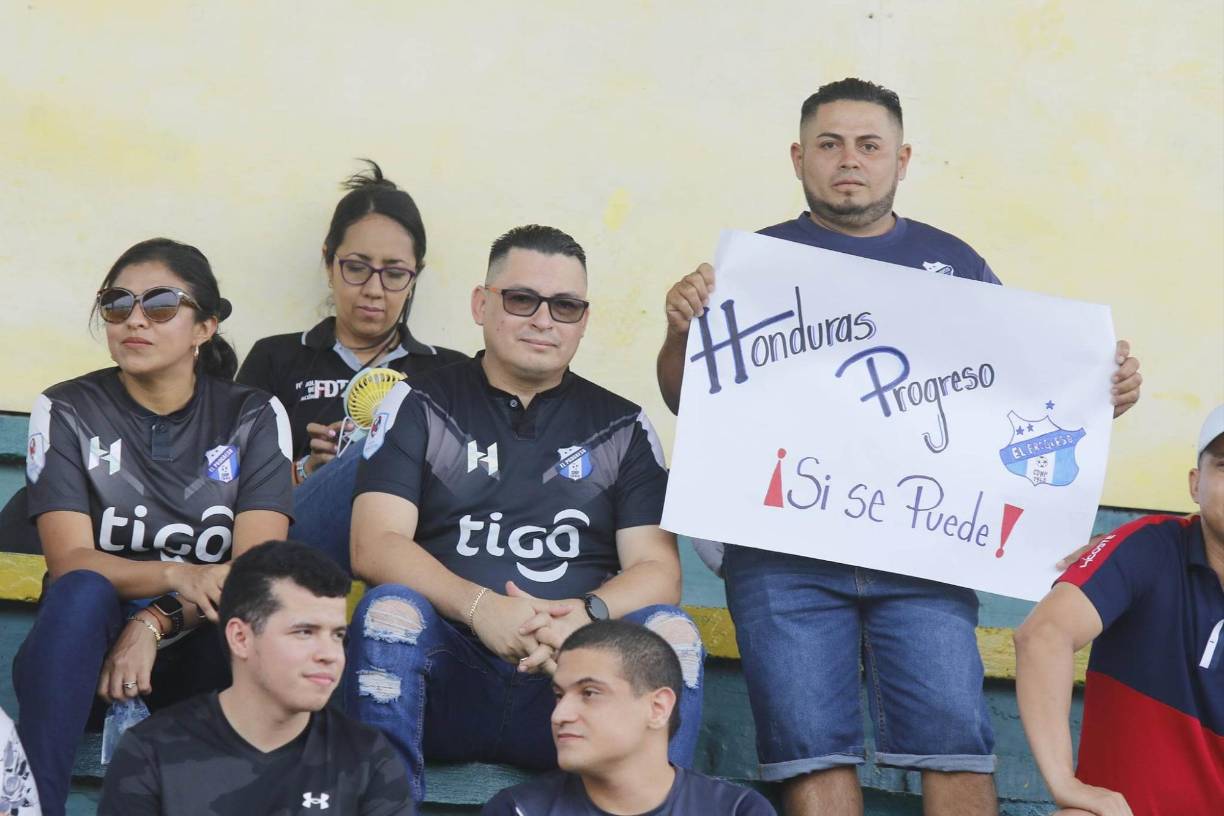 Mensajes de aliento para el Honduras Progreso y su lucha por la permanencia.