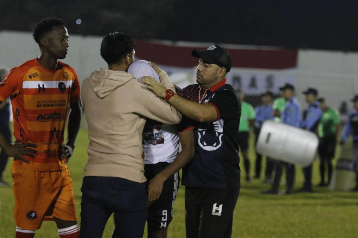Las duras imágenes de Independiente y el festejo de Platense