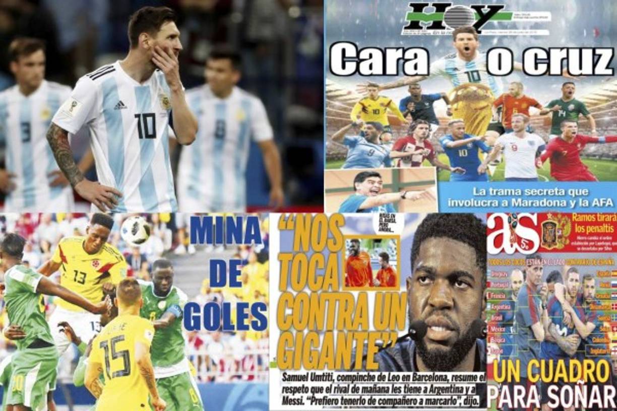 Los octavos de final del Mundial de Rusia dan inicio este sábado por lo que diversos medios comienzan a calentar los cruces. En Francia le lanzan advertencia a Messi de cara al duelo de este sábado.