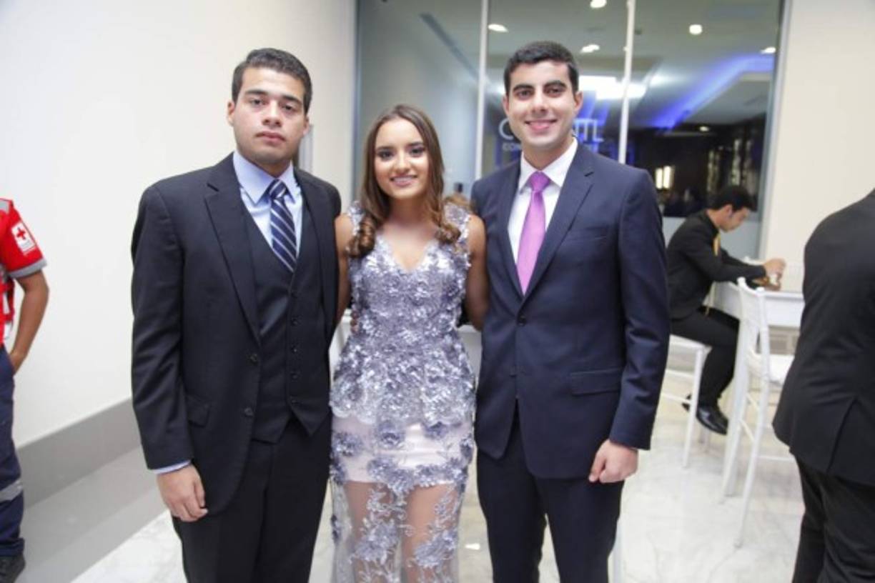 René Robleda, Sonia Peña y Diego Panayotti.