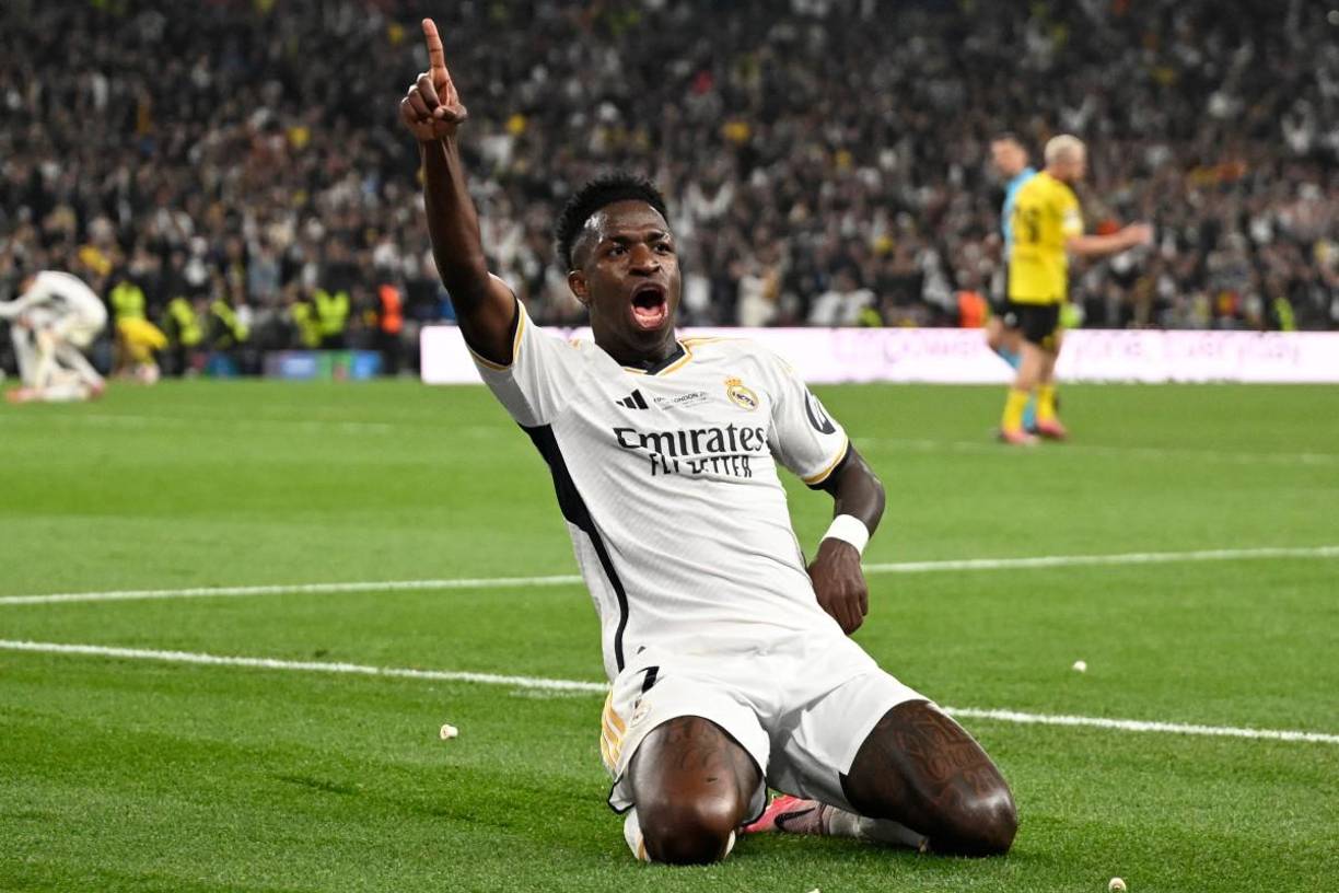 Vinicius: Figura del Real Madrid para la obtención de la Liga y Champions, lo que hace como fuerte candidato a obtener el Balón de Oro.