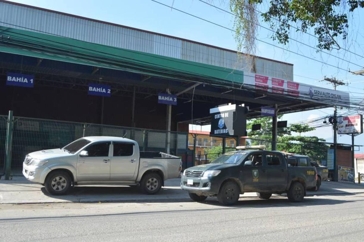 Un taller de mecánica rápida también formaba parte de sus bienes.