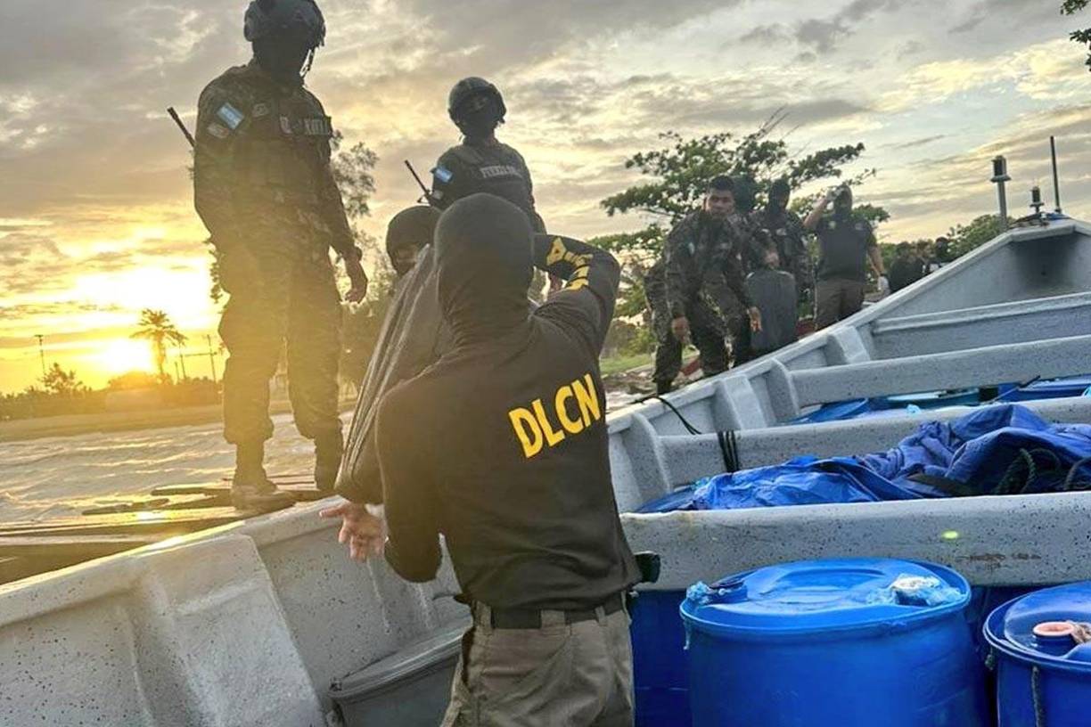 La cocaína fue incautada por una alerta sobre el transporte internacional de un cargamento de droga.