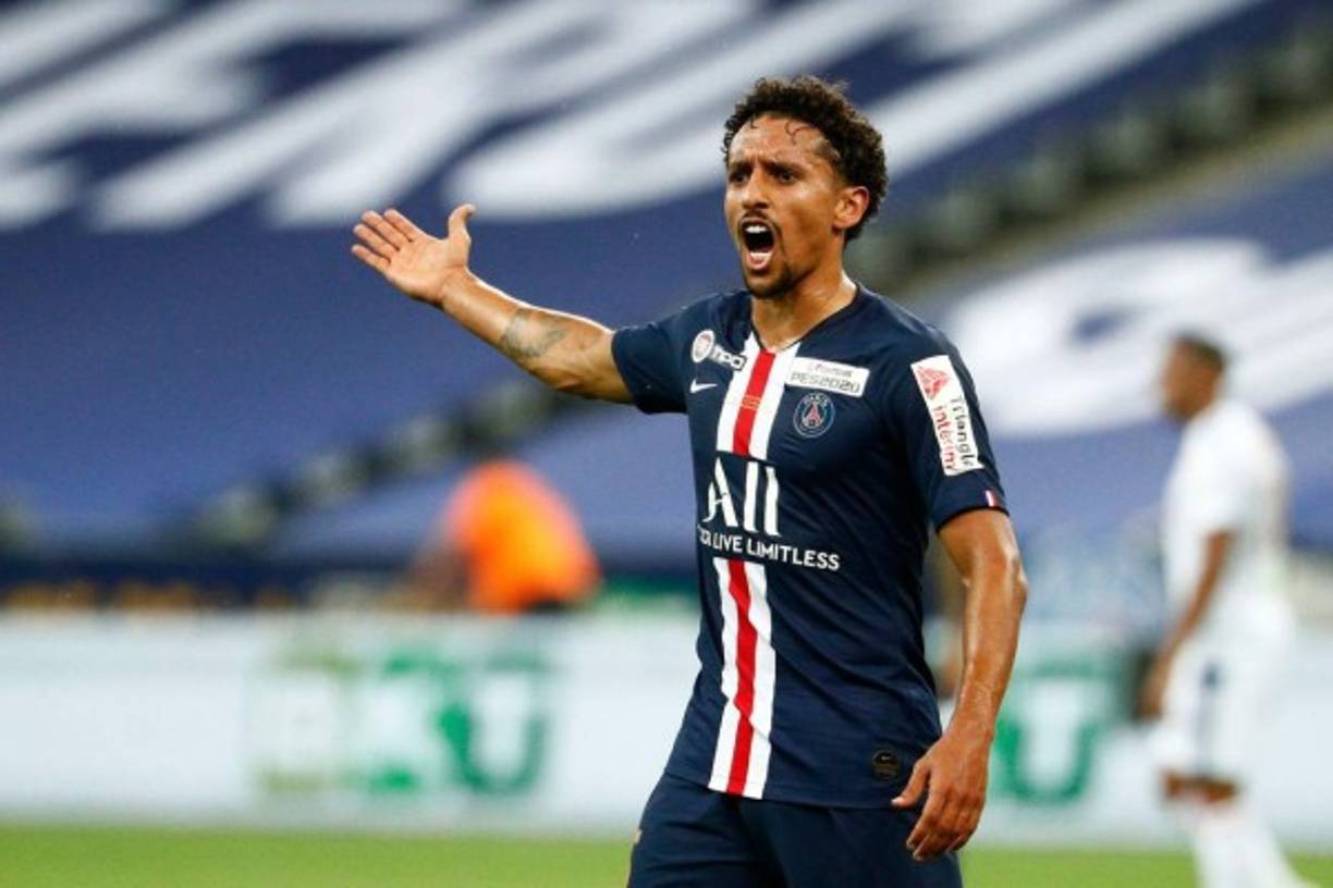 Marquinhos - Mediocampista brasileño del subcampeón PSG.